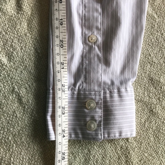 CALVIN KLEIN Non-iron Classic Fit Dress Shirt - Picture 8 of 8